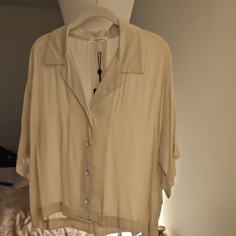 Elegant Cream Blouse